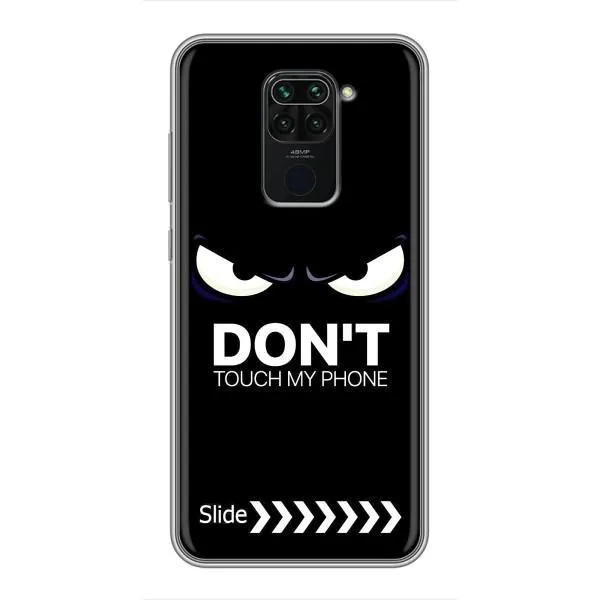 Чохол з принтом «Не чипай телефон» для Xiaomi Redmi Note 9