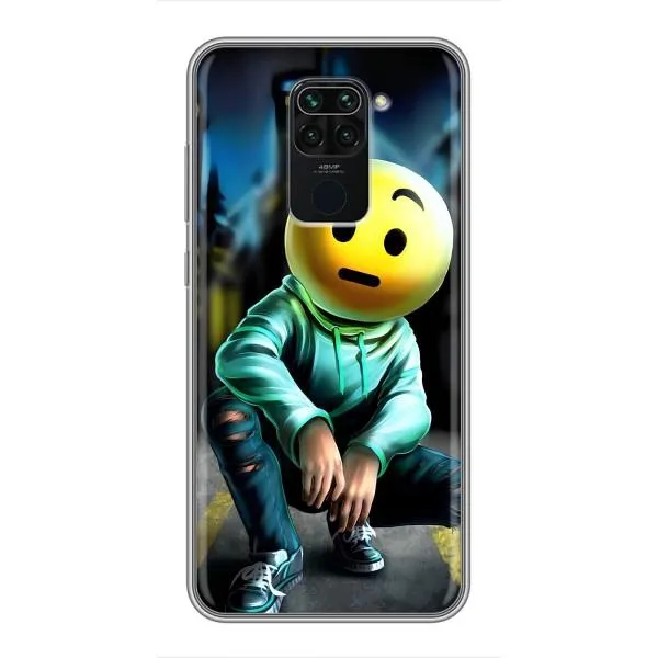 Чохол з принтом «Хлопець смайл» для Xiaomi Redmi Note 9