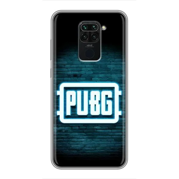 Чохол з принтом «Лого PUBG» для Xiaomi Redmi Note 9
