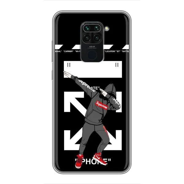Чохол з принтом «Супрім» для Xiaomi Redmi Note 9
