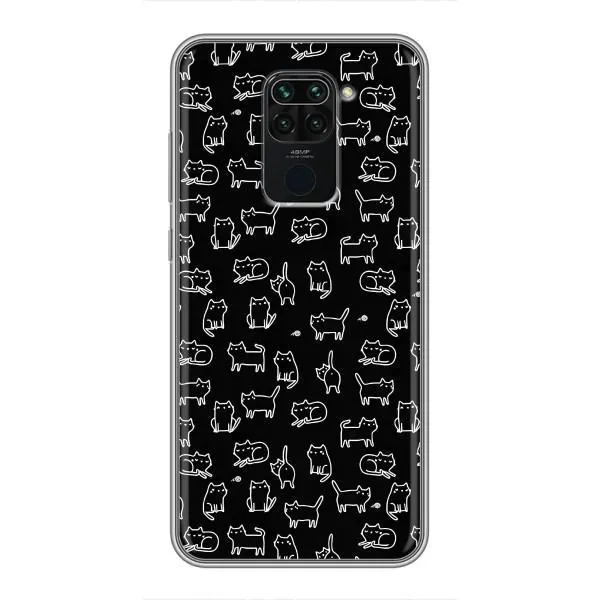 Чехол с принтом «Меленькие котики» для Xiaomi Redmi Note 9