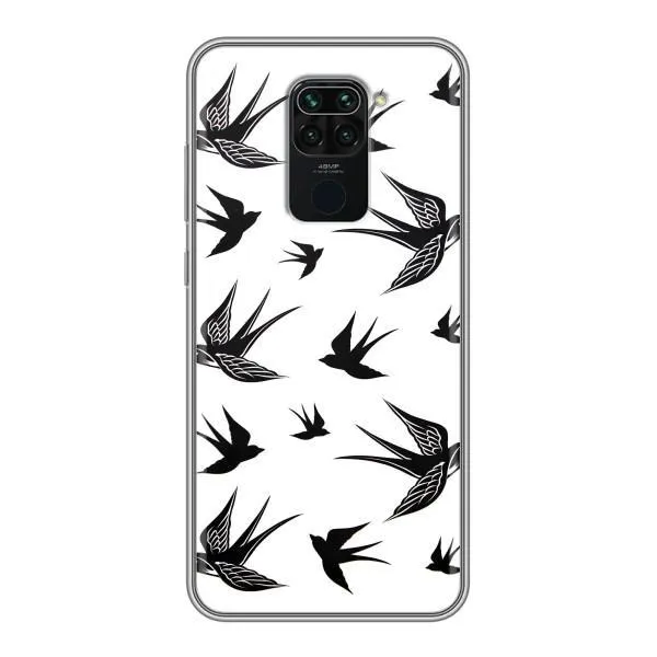 Чехол с принтом «Ласточки» для Xiaomi Redmi Note 9