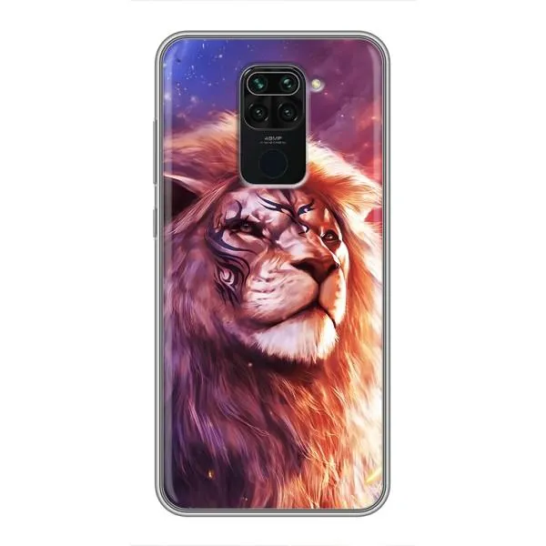 Чехол с принтом «Красочный Лев» для Xiaomi Redmi Note 9