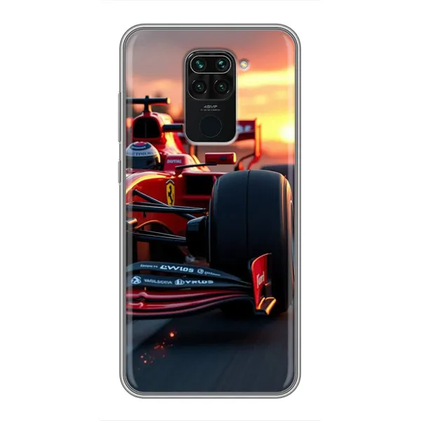 Чехол с принтом «Макларен на закате» для Xiaomi Redmi Note 9