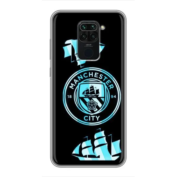 Чехол с принтом «ФК Манчестер Сити» для Xiaomi Redmi Note 9