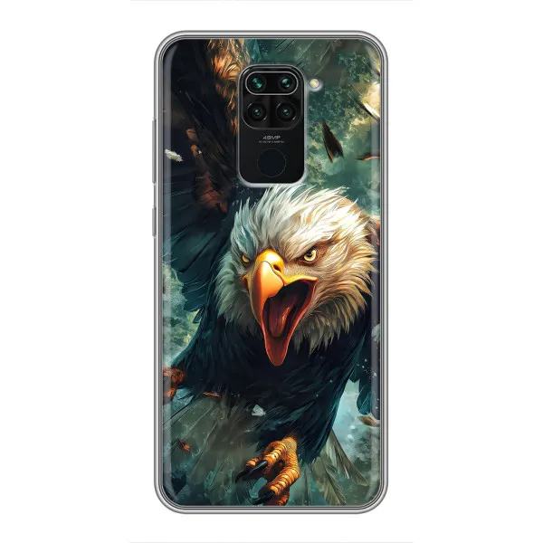 Чехол с принтом «Орел в полете» для Xiaomi Redmi Note 9
