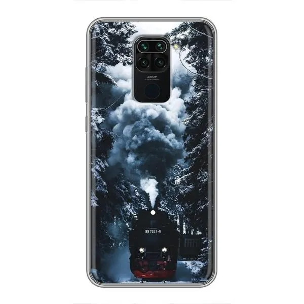 Чехол с принтом «Зимний поезд» для Xiaomi Redmi Note 9