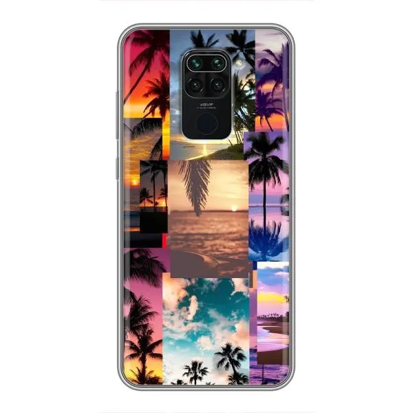 Чехол с принтом «Летний отпуск» для Xiaomi Redmi Note 9 Чехол с принтом «Летний отпуск» для Xiaomi Redmi Note 9