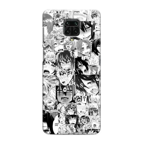 Чехол с принтом «Ahegao manga» для Xiaomi Redmi Note 9S