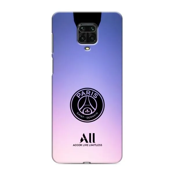 Чохол з принтом «лого PSG» для Xiaomi Redmi Note 9S