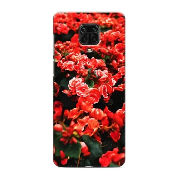 Чохол з принтом «Квіти червоні» для Xiaomi Redmi Note 9S Чохол з принтом «Квіти червоні» для Xiaomi Redmi Note 9S