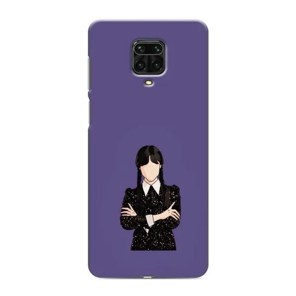 Чохол з принтом «Венздей у чорному» для Xiaomi Redmi Note 9S