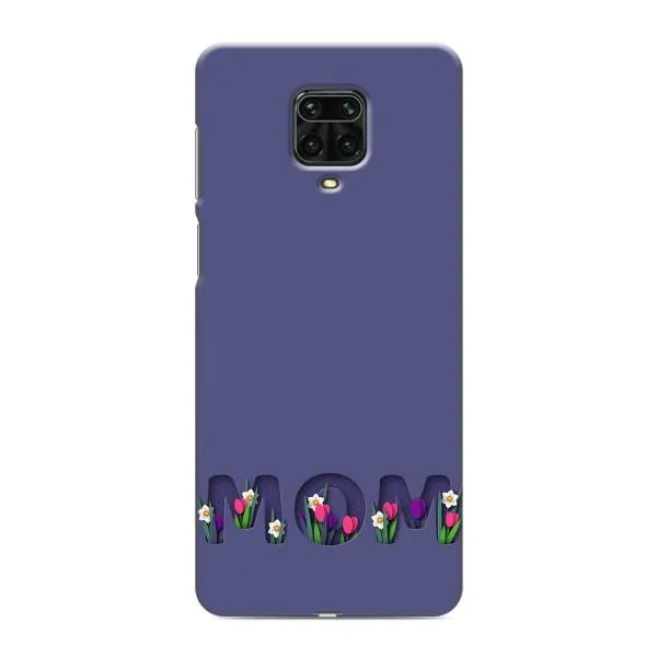Чехол с принтом «Мама в цветах» для Xiaomi Redmi Note 9S