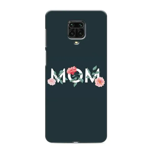 Чехол с принтом «Mom дизайн» для Xiaomi Redmi Note 9S