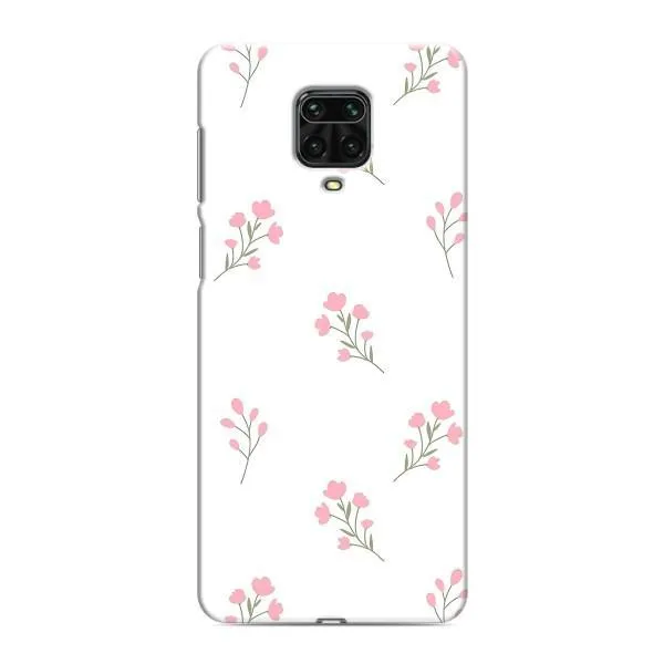 Чехол с принтом «Розовые цветы» для Xiaomi Redmi Note 9S