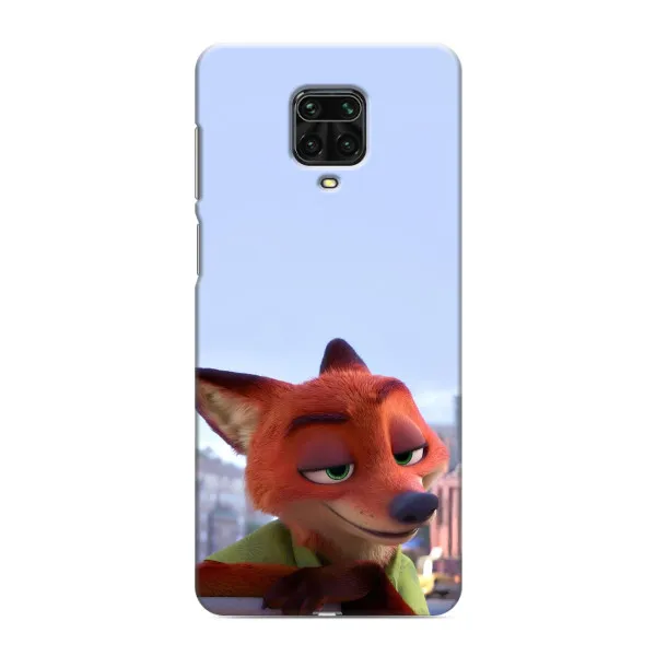 Чехол с принтом «Лис Ник» для Xiaomi Redmi Note 9S Чехол с принтом «Лис Ник» для Xiaomi Redmi Note 9S