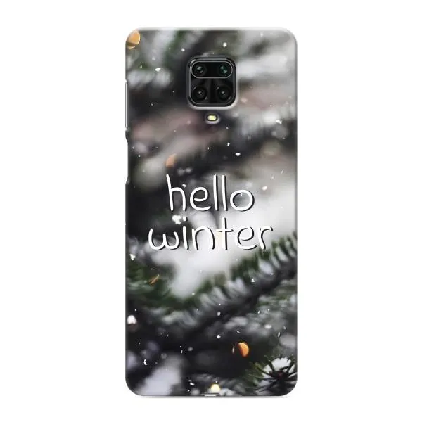 Чехол с принтом «Hello winter» для Xiaomi Redmi Note 9S