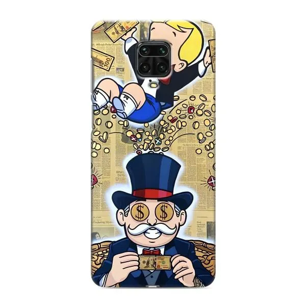 Чехол с принтом «Монополия Мен» для Xiaomi Redmi Note 9S
