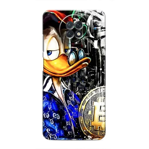Чехол с принтом «Биткойн Скрудж» для Xiaomi Redmi Note 9T