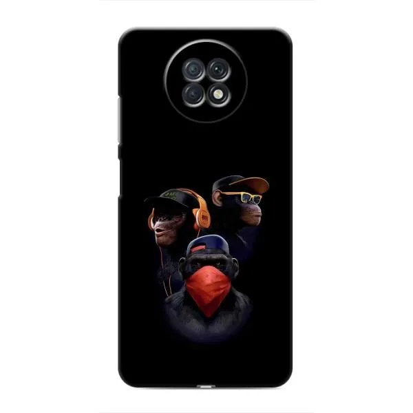 Чехол с принтом «Три обезьяны» для Xiaomi Redmi Note 9T Чехол с принтом «Три обезьяны» для Xiaomi Redmi Note 9T