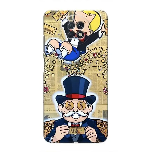 Чехол с принтом «Монополия Мен» для Xiaomi Redmi Note 9T
