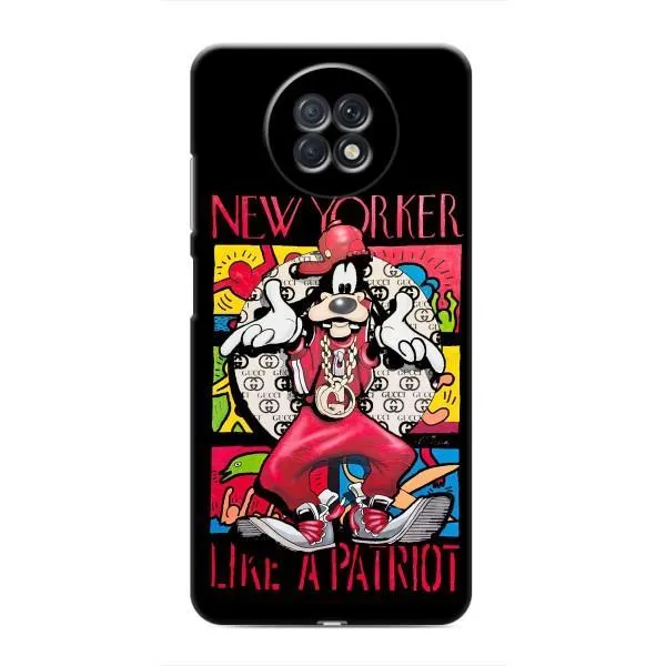 Чехол с принтом «Мультяшный Волк» для Xiaomi Redmi Note 9T
