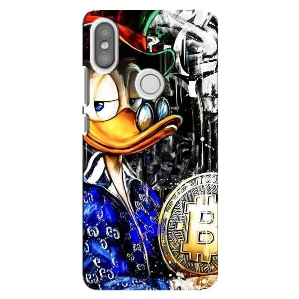 Чехол с принтом «Биткойн Скрудж» для Xiaomi Redmi S2