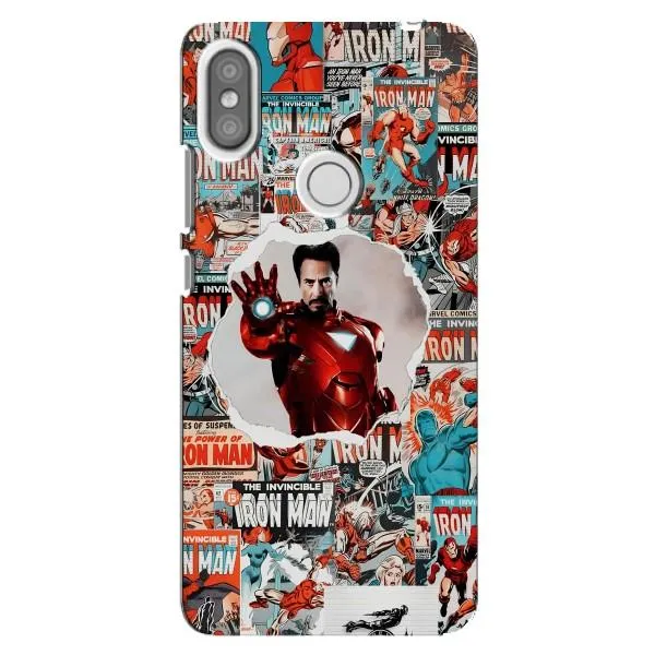 Чохол з принтом «Айронмен» для Xiaomi Redmi S2