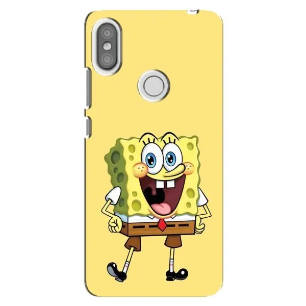 Чохол з принтом «Веселий Спанч Боб» для Xiaomi Redmi S2