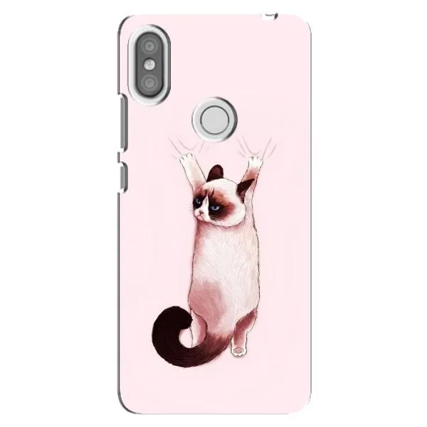 Чохол з принтом «Котик падає» для Xiaomi Redmi S2