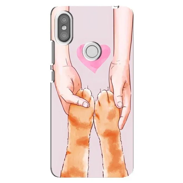 Чохол з принтом «Любовь до котиків» для Xiaomi Redmi S2