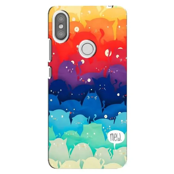 Чохол з принтом «Mew» для Xiaomi Redmi S2