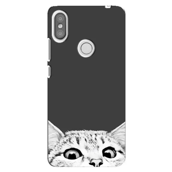 Чохол з принтом «Виглядає котик» для Xiaomi Redmi S2