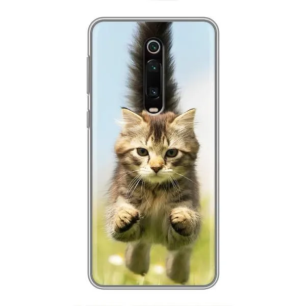 Чохол з принтом «Прижок кота» для Xiaomi Mi 9T