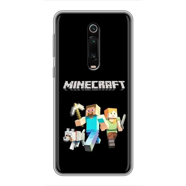 Чехол с принтом «герои Minecraft» для Xiaomi Mi 9T