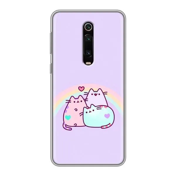 Чохол з принтом «Радужний котик» для Xiaomi Mi 9T