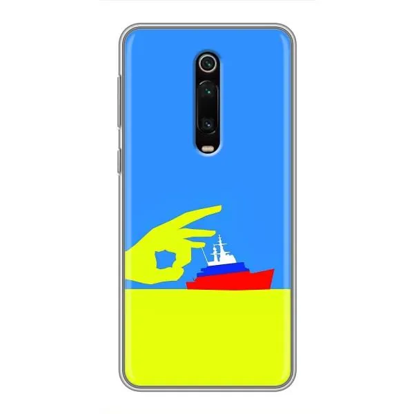 Чехол с принтом «Щелбан кораблю» для Xiaomi Mi 9T Чехол с принтом «Щелбан кораблю» для Xiaomi Mi 9T