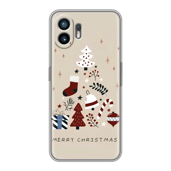 Чехол с принтом «Merry Christmas» для Xiaomi Turbo 4