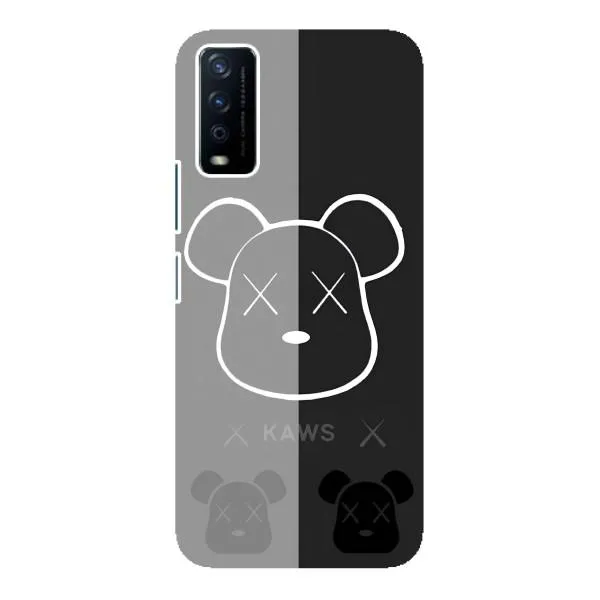 Чехол с принтом «БеарБрик глаза» для Vivo Y12s