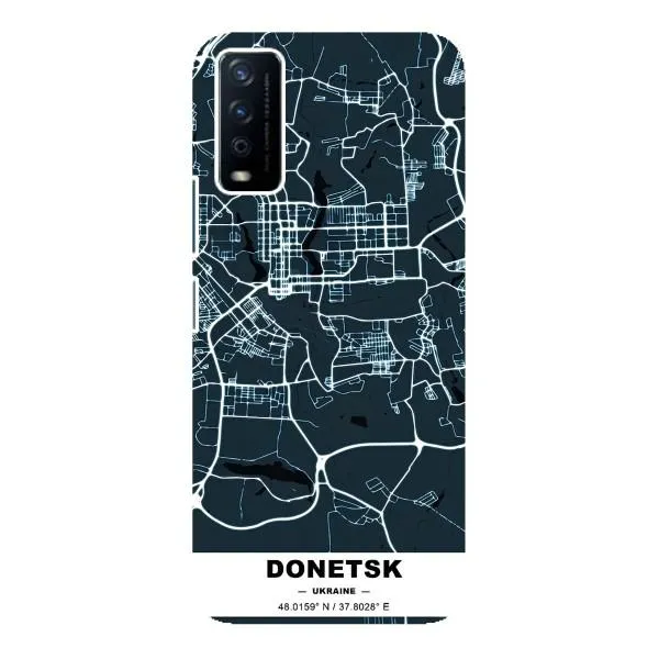 Чехол с принтом «Донецк» для Vivo Y12s