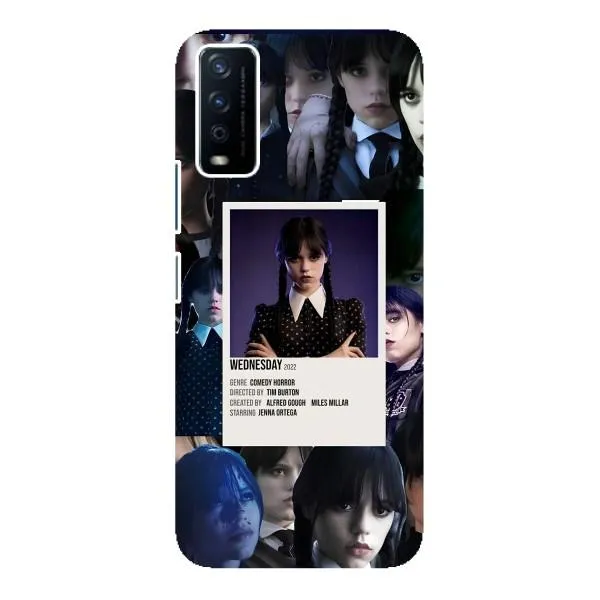 Чехол с принтом «коллаж Уэнздей» для Vivo Y12s Чехол с принтом «коллаж Уэнздей» для Vivo Y12s