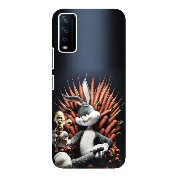 Чехол с принтом «Король Кролик» для Vivo Y12s