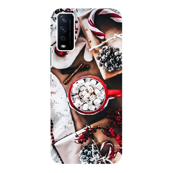 Чехол с принтом «Рождественская атмосфера» для Vivo Y12s