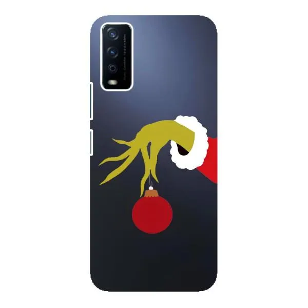 Чехол с принтом «Гринч с игрушкой» для Vivo Y12s Чехол с принтом «Гринч с игрушкой» для Vivo Y12s