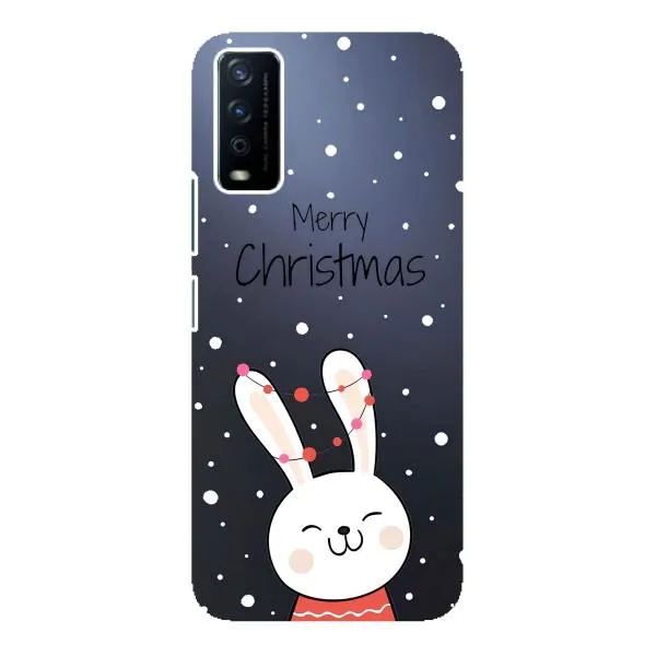 Чехол с принтом «Рождественский заяц» для Vivo Y12s Чехол с принтом «Рождественский заяц» для Vivo Y12s