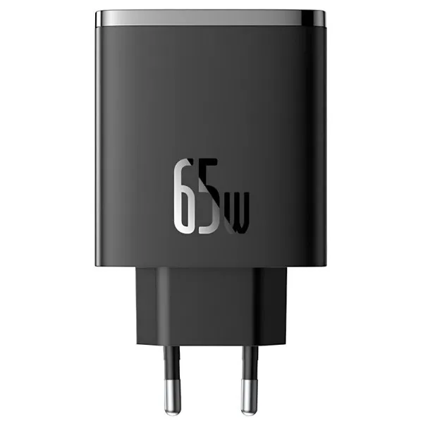 СЗУ Baseus Cube Pro Fast Charger PD65W (1USB-A/2C) (P10111404) — Черный — фото 2