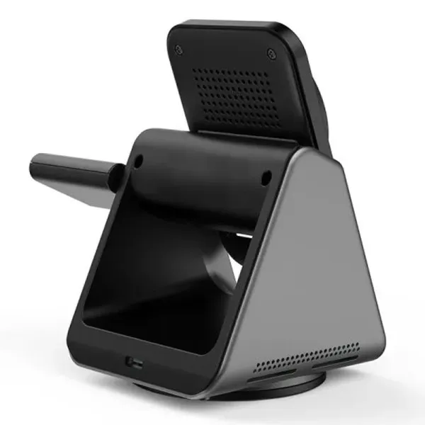 БЗУ WIWU Wi-W018 3 in 1 wireless charger — Серый — фото 2 БЗУ WIWU Wi-W018 3 in 1 wireless charger — Серый — фото 2