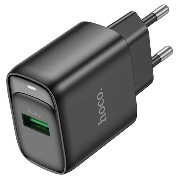 СЗУ Hoco C140A Smart QC3.0 18W (1USB-A) — Черный — фото 4