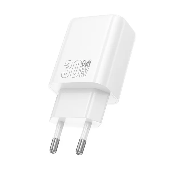 СЗУ Hoco N63 Gentle PD30W+QC3.0 (1USB-A/1C) — Белый — фото 3