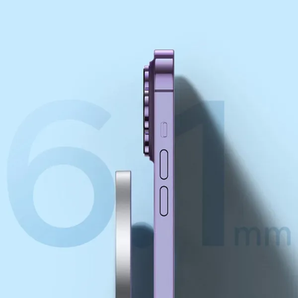 БЗУ Baseus Simple Mini3 Magnetic Wireless Charger 15W (CCJJ0400) — Серебряный — фото 4